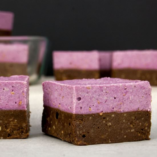 Chocolate and Raspberry Slice