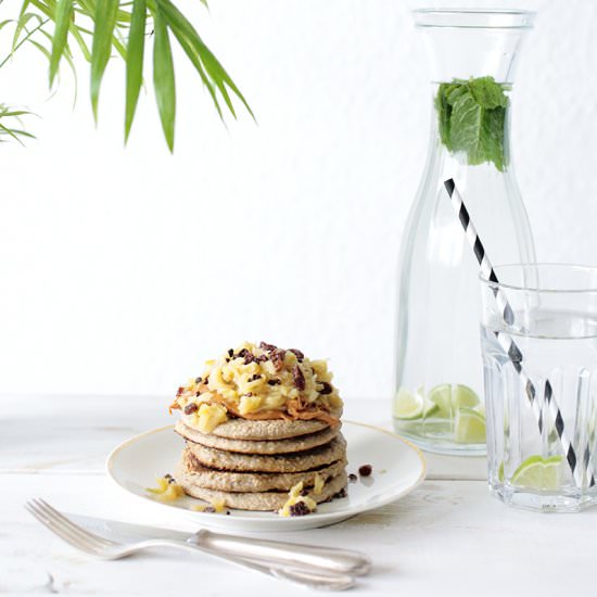 3-Ingredient Vegan Pancakes