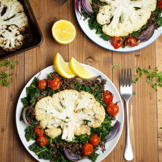Roast Cauliflower Steaks