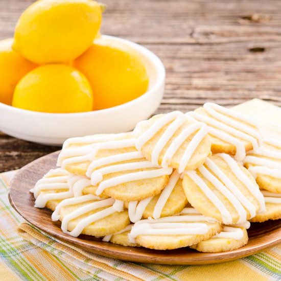 Meyer Lemon Butter Cookies