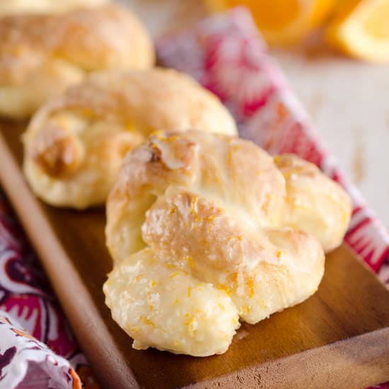 Sweet Roll Orange Knots