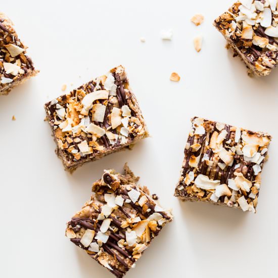 Chocolate Coconut Marshmallow Treat