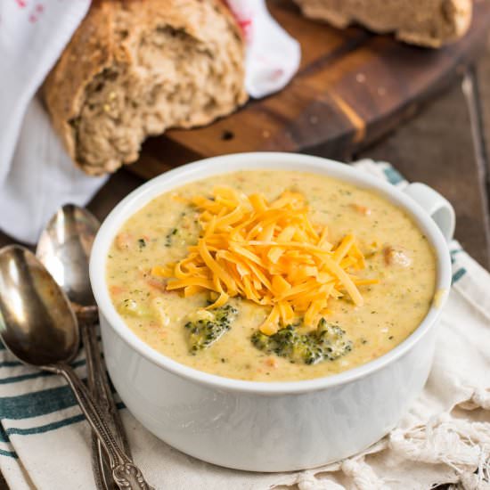 Broccoli Cheddar Soup