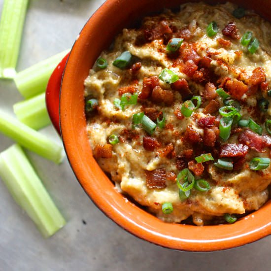 Caramelized Onion Bacon Dip