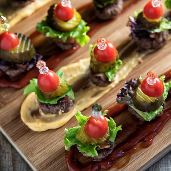 Mini Hamburger Bites