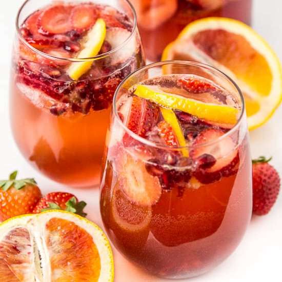 Champagne Sangria