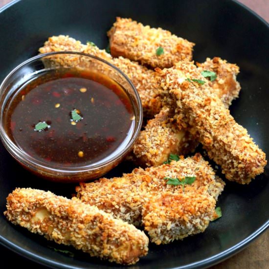 Crispy Tofu with Sweet Chili Sauce