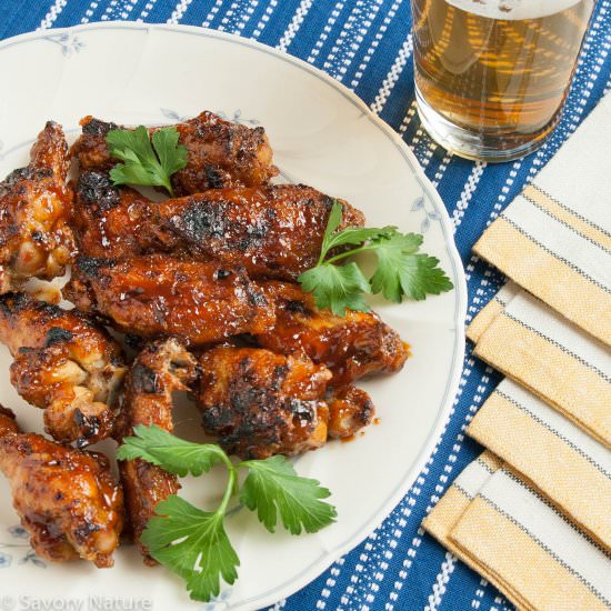 Spicy Sesame Orange Chicken Wings