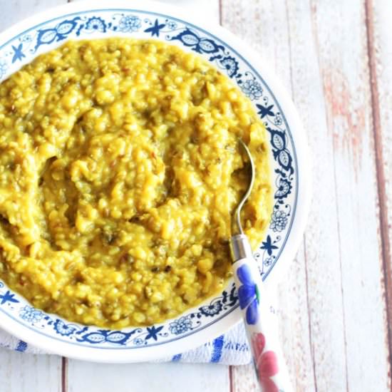 Moong dal khichdi
