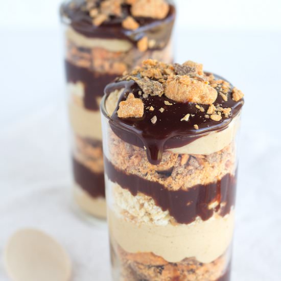 Chocolate PB Crunch Trifle