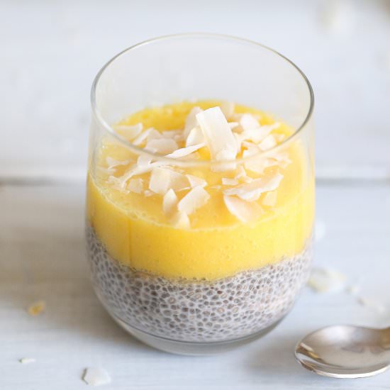 Pina Colada Chia Parfait