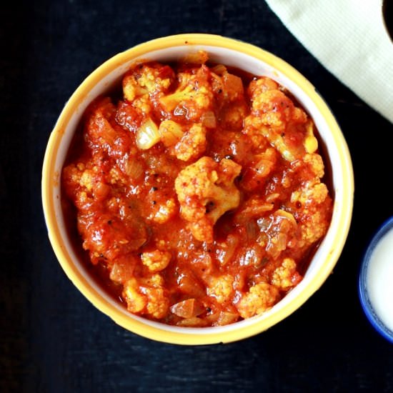Pickled Cauliflower Curry