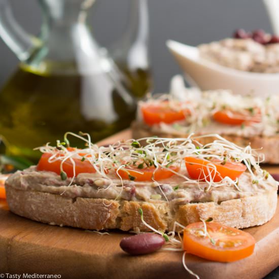 Red Kidney Beans Vegan Paté