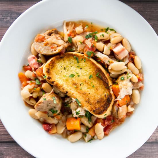 Slow Cooker Cassoulet