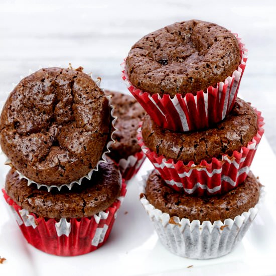 Whole Food Dark Chocolate Brownies