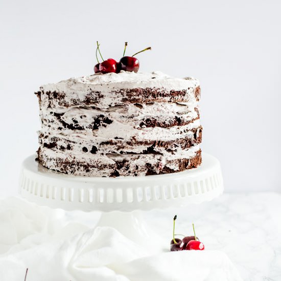 Chocolate Cherry Cake