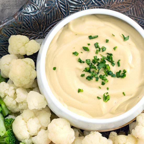 Vegan Fondue for the Game