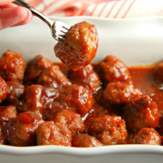 Sweet Sriracha Meatballs