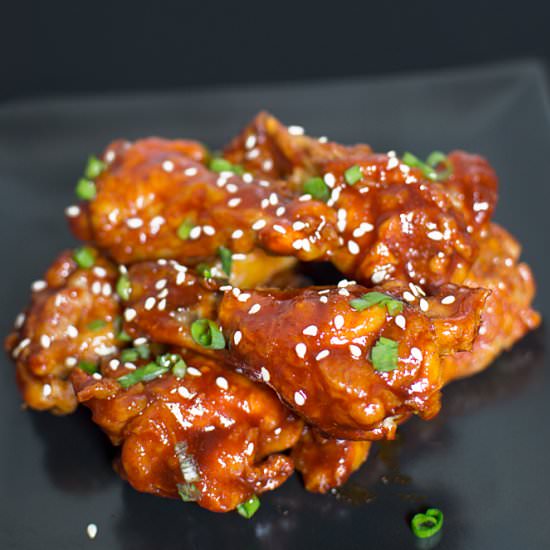 Korean Baked Chicken Wings
