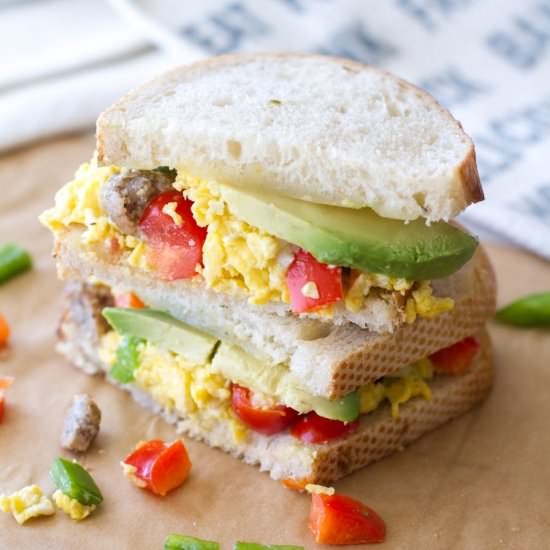 Sourdough Breakfast Sandwich