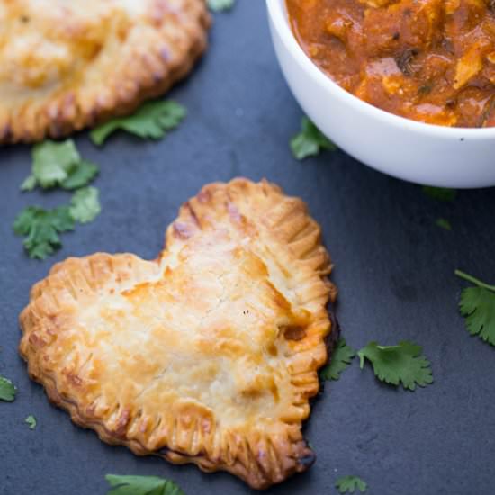 Butter Chicken Hand Pies