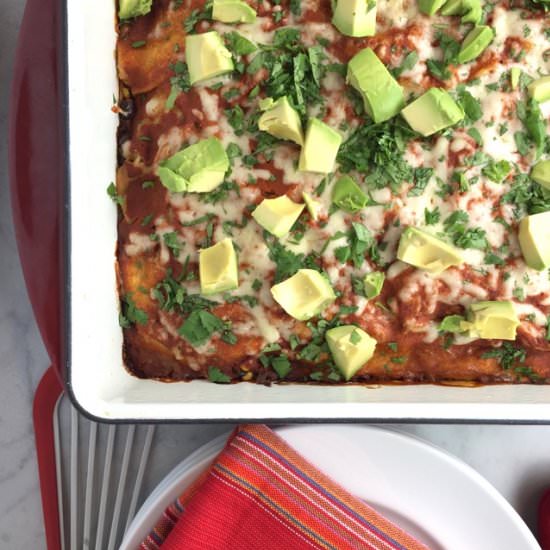 Easy Enchilada Pie