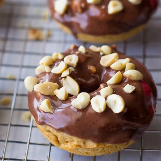 Peanut Butter & Jelly Donuts