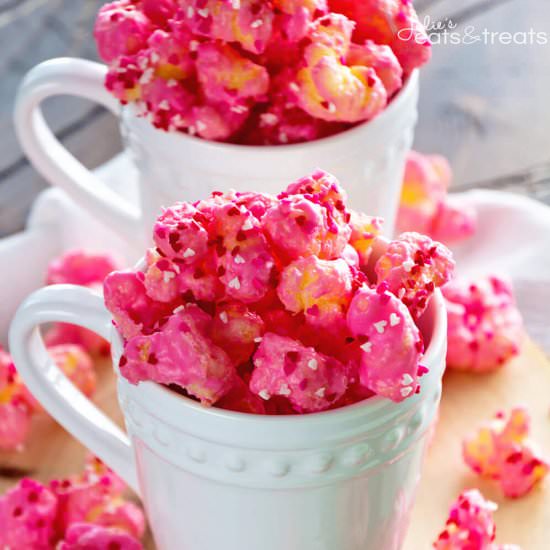 Puff Corn Valentines Snack Mix