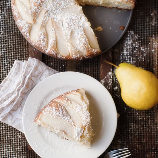 Pear Mascarpone Cake
