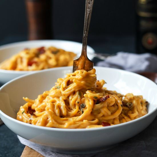 Creamy Butternut Squash Alfredo