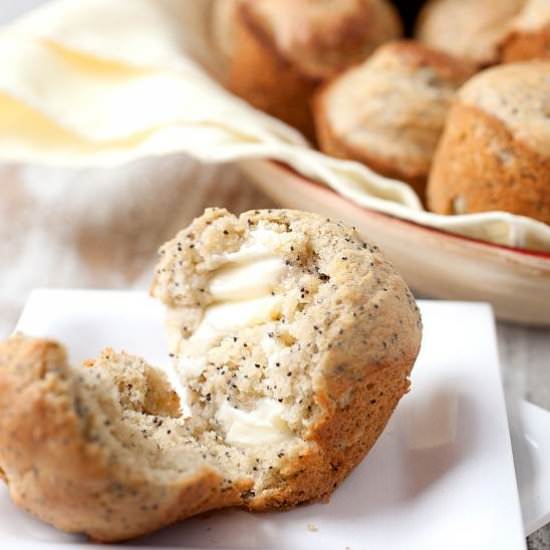 Banana Poppy Seed Muffins