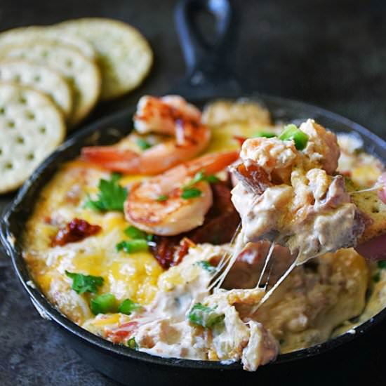 Skillet Jambalaya Dip