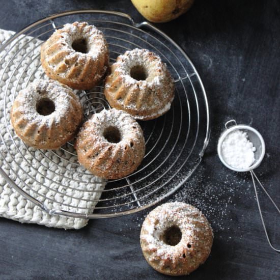 Mini bundt cakes