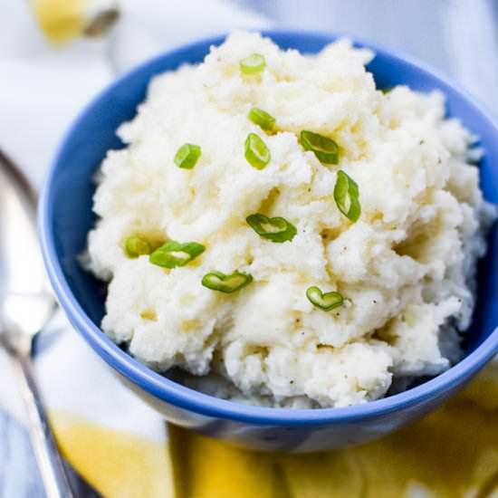 Parmesan Truffle Mashed Potatoes