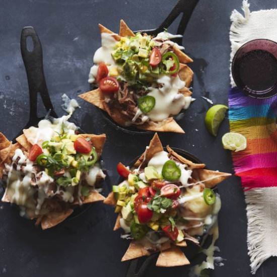 Carnitas Skillet Nachos