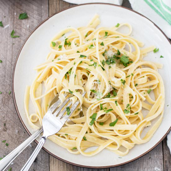 Authentic Fettuccine Alfredo