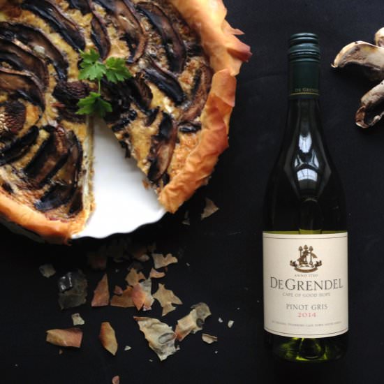 Mushroom Quiche