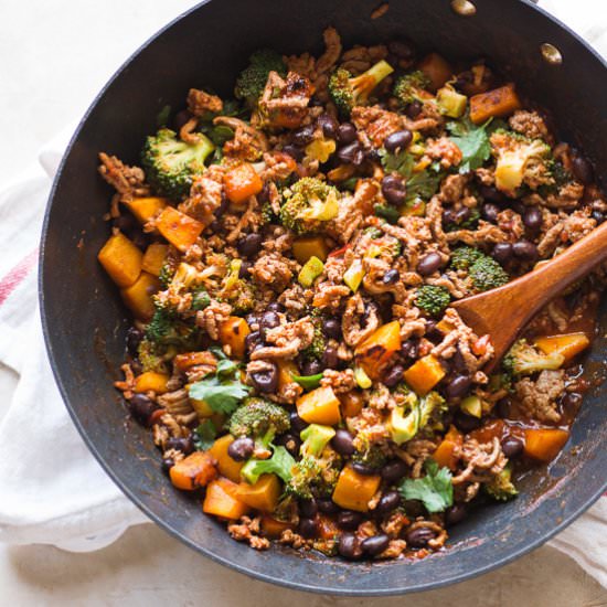 Turkey Enchilada Stir-Fry