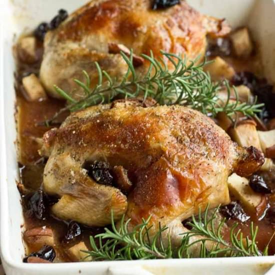 Rosemary Roasted Cornish Hens