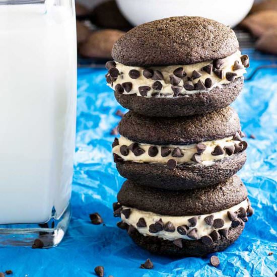 Cookie Dough Whoopie Pies