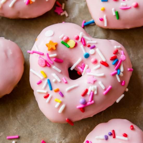 Pink Party Donuts