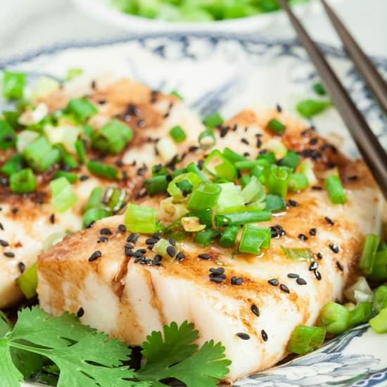 ginger soy asian steamed fish