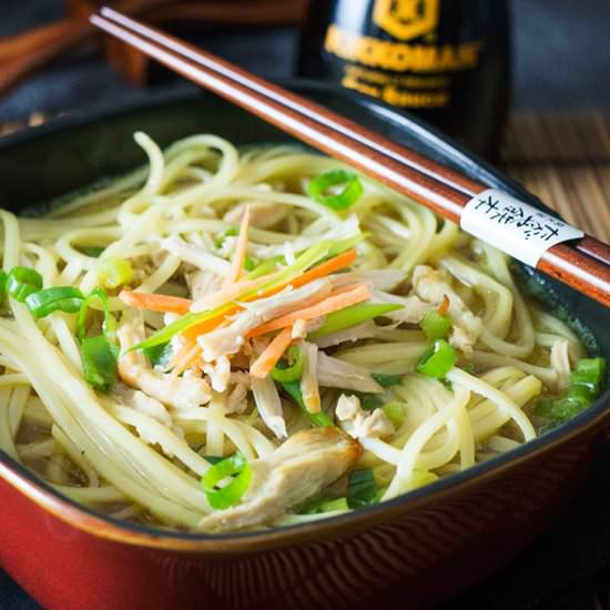 Easy Chinese Chicken Noodle Soup
