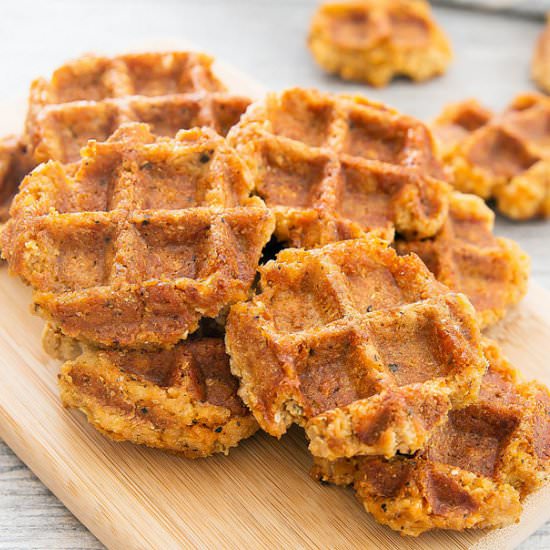 Cauliflower Waffles