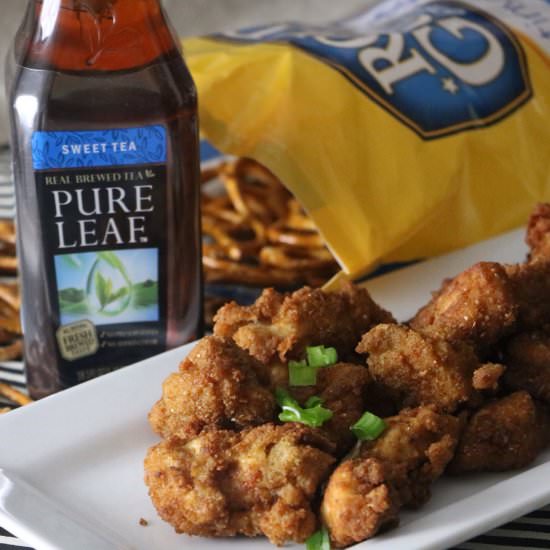 Pretzel Crusted Sweet Tea Chicken