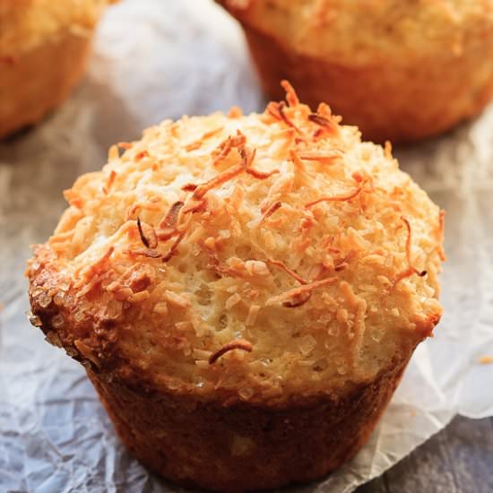 Lemon Coconut Muffins
