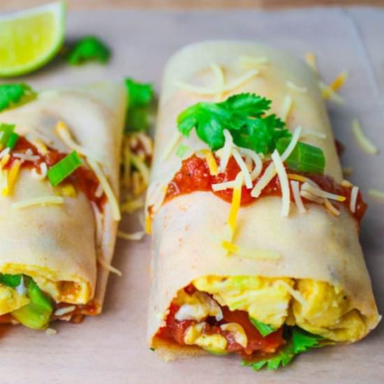 Paleo Breakfast Burrito