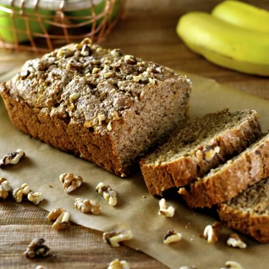 Cinnamon Bread With Apples & Nuts