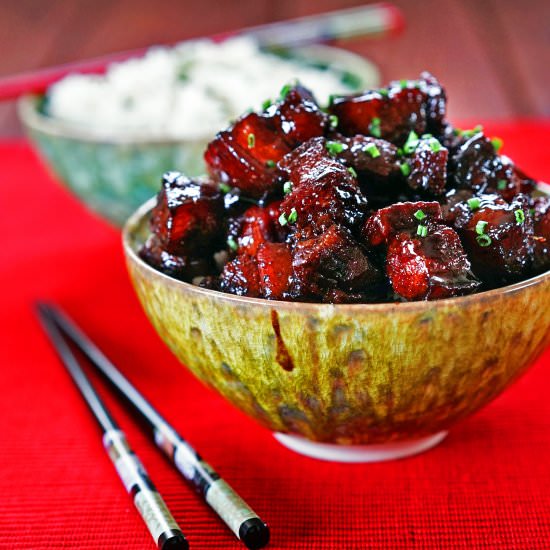 Szechuan Red Braised Pork Belly