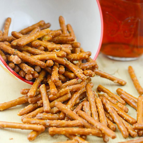 Gluten Free Seasoned Pretzels